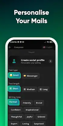 Mailer: AI Email Assistant screenshot 2