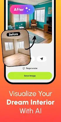Paint My Wall・AI Home Interior screenshot 1