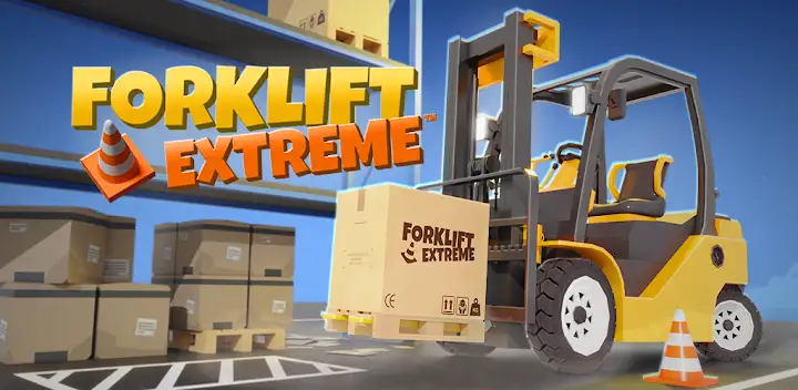 Forklift Extreme Simulator — Android game banner