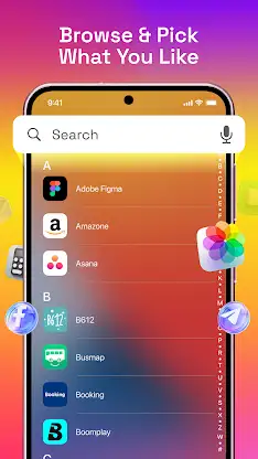 Launcher OS Theme: Icon widget screenshot 5