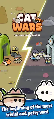 Cat Wars - Secret of Evolution screenshot 1