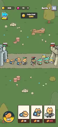 Cat Wars - Secret of Evolution screenshot 6