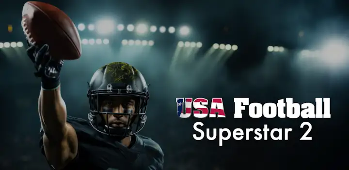 Football Superstar 2: USA Ed. — Android game banner