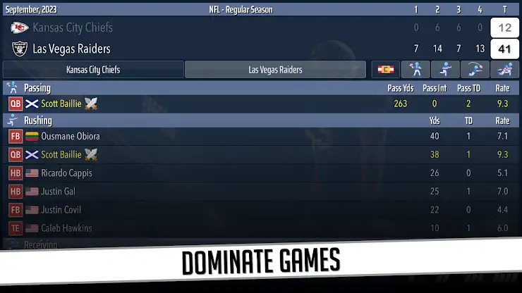 Football Superstar 2: USA Ed. screenshot 4