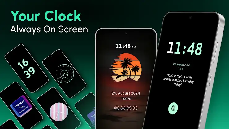 Always On Display Clock - AOD screenshot 7
