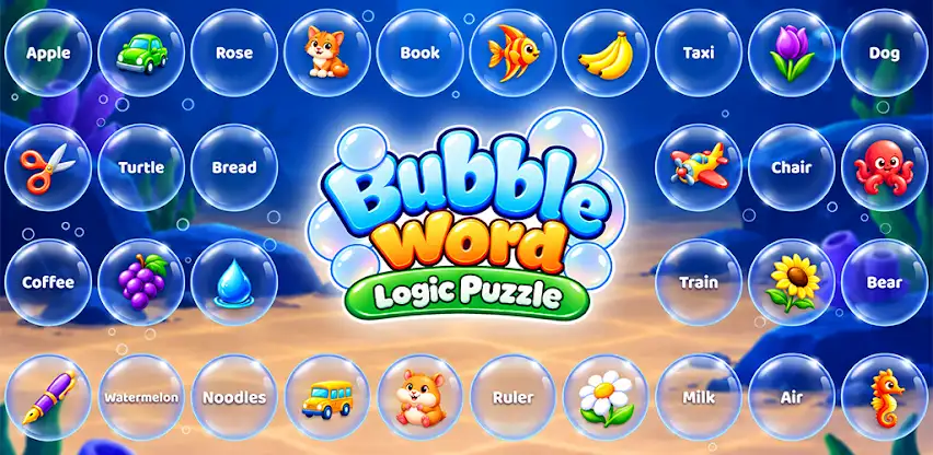 Bubble Word: Logic Puzzle screenshot 6
