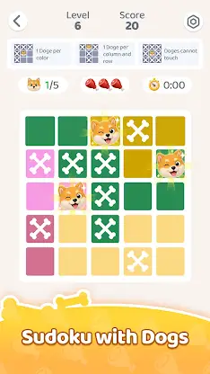 Dogedoku: Sudoku Puzzle Game screenshot 2