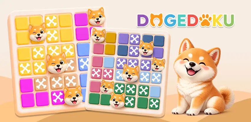 Dogedoku: Sudoku Puzzle Game screenshot 1