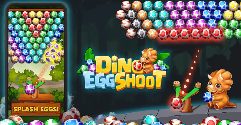 Egg Shooter: Shoot Dinosaur screenshot 7