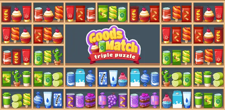 Goods Match - Triple Puzzle — Android game banner