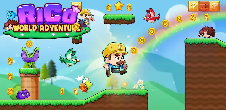 Super Rico World — Android game banner