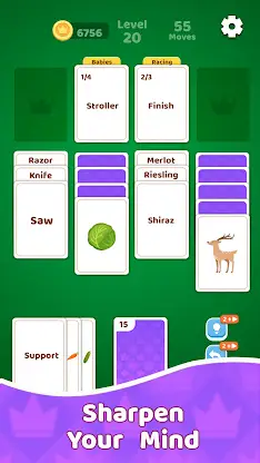 Solitaire Brain Associations screenshot 3