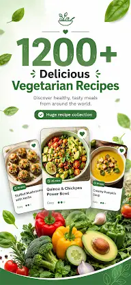 Vegetarian Recipes & Meal Box screenshot 1