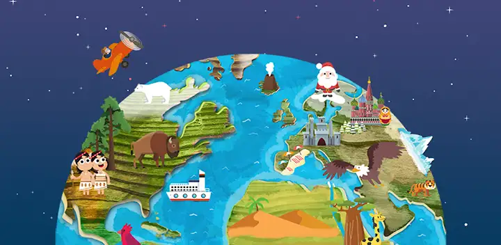 My First World Atlas — Android game banner