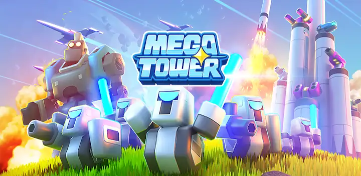 Mega Tower - Casual TD Game — Android game banner