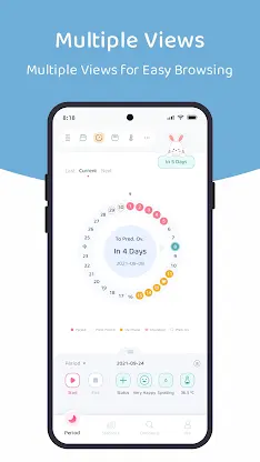 Lemonlet Period Tracker screenshot 3