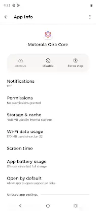 Lenovo | Motorola Qira Core screenshot 2