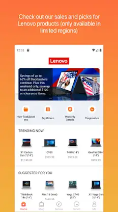 Lenovo screenshot 1