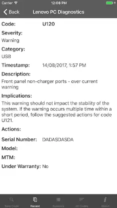 Lenovo PC Diagnostics 2.0 screenshot 5