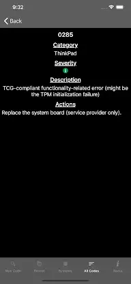 Lenovo PC Diagnostics 2.0 screenshot 7