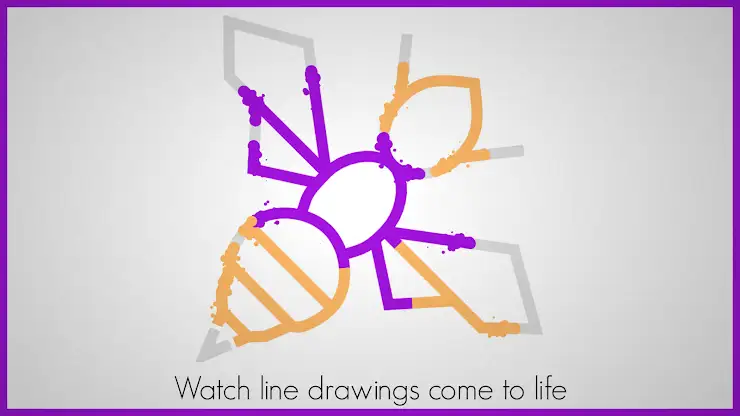 Lines - Physics Drawing Puzzle screenshot 2