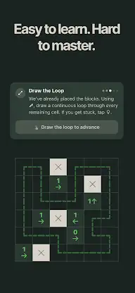 loopr: Yajilin Logic Puzzles screenshot 6