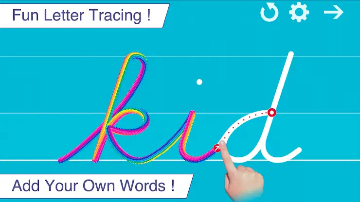 Cursive Writing Wizard - Kids screenshot 1