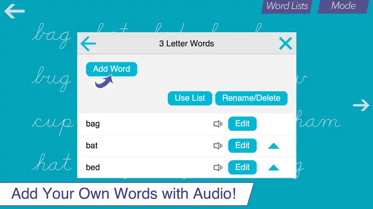 Cursive Letters Writing Wizard screenshot 5