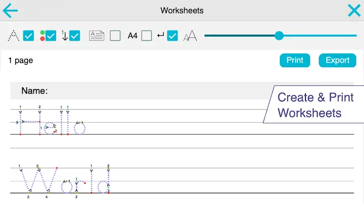 Writing Wizard - Alphabet ABC screenshot 7
