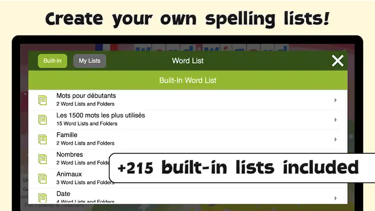 French Words - Learn spelling screenshot 3