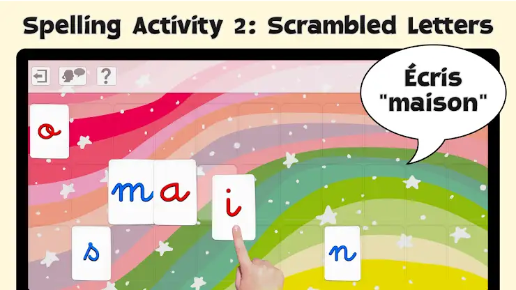 French Words - Learn spelling screenshot 5