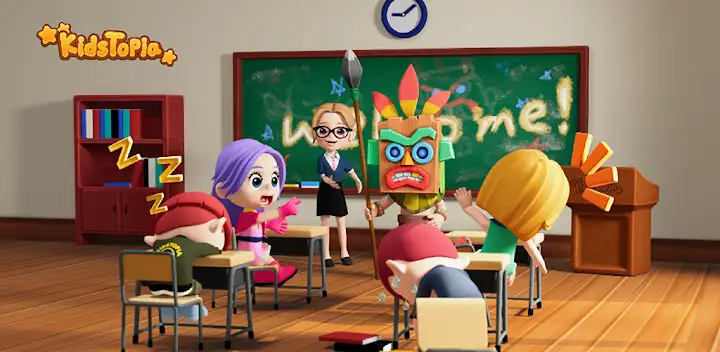 KIDSTOPIA - Learning and Play — Android app banner