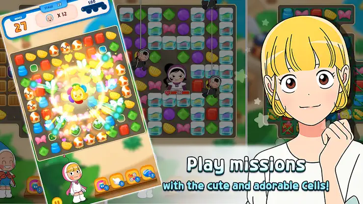 Yumi's Cells the Puzzle screenshot 1