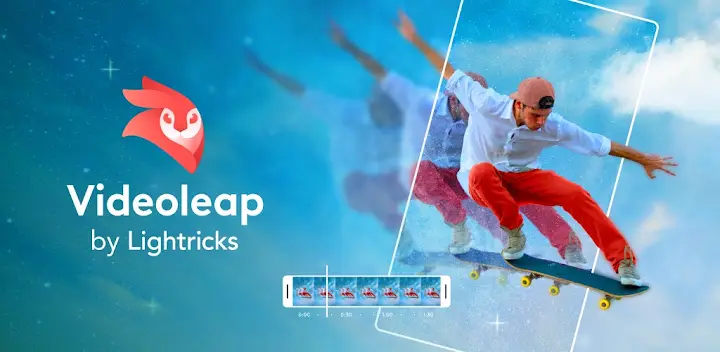 Videoleap: AI Video Editor — Android app banner