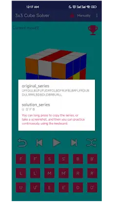 3D Cube Solver: Solve 3x3 Fast screenshot 2