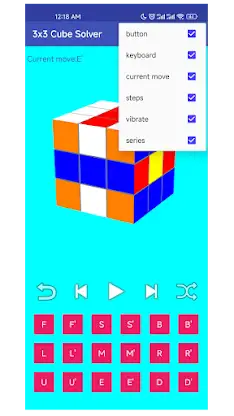 3D Cube Solver: Solve 3x3 Fast screenshot 4
