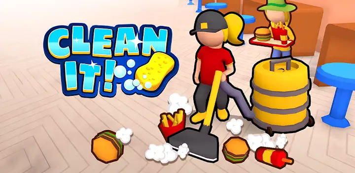 Clean It: Cleaning Games — Android game banner