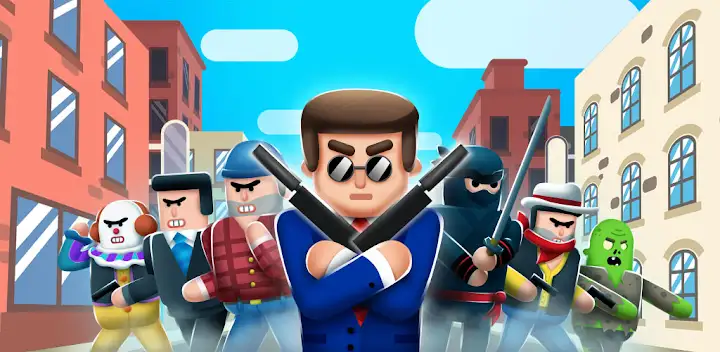 Mr Bullet - Spy Puzzles — Android game banner