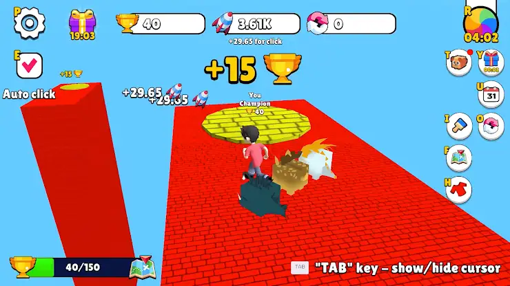 Obby: +1 Jump per Click screenshot 1