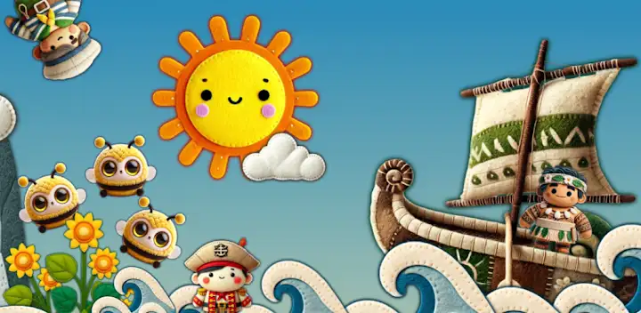 Feltland: Ocean Cleanup Party — Android game banner