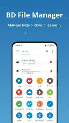 BD File Manager and Explorer screenshot 1