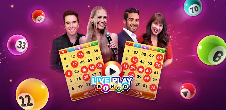 Live Play Bingo: Real Hosts — Android game banner