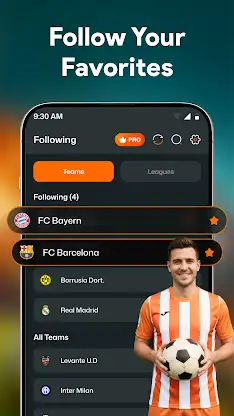 Football Live Score & Stats screenshot 3