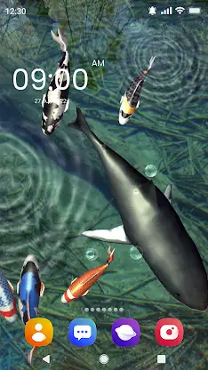 Fish Live Wallpaper 3D Touch screenshot 6