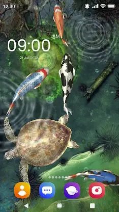 Fish Live Wallpaper 3D Touch screenshot 1