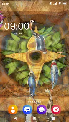 Fish Live Wallpaper 3D Touch screenshot 3