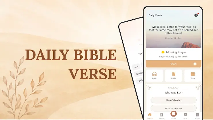Bible Launcher - Daily Verse screenshot 1