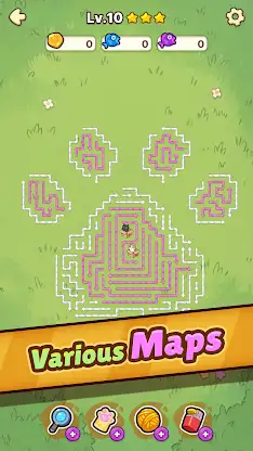 Cat Rescue: Arrow Puzzle screenshot 1