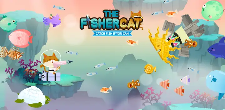 The Fishercat — Android game banner