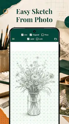 Drawing Grid For The Artist screenshot 3
